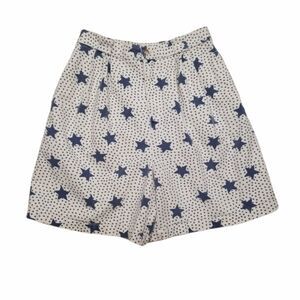 {Gotcha Covered} 1980s Vintage Star Print Shorts